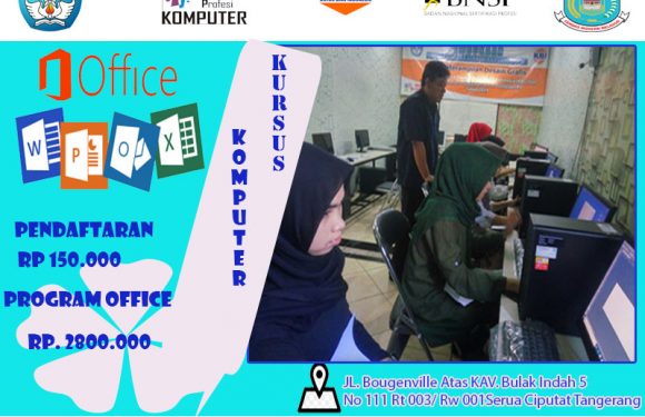 Kursus komputer Office Operator Bintaro|Lkp Kbi